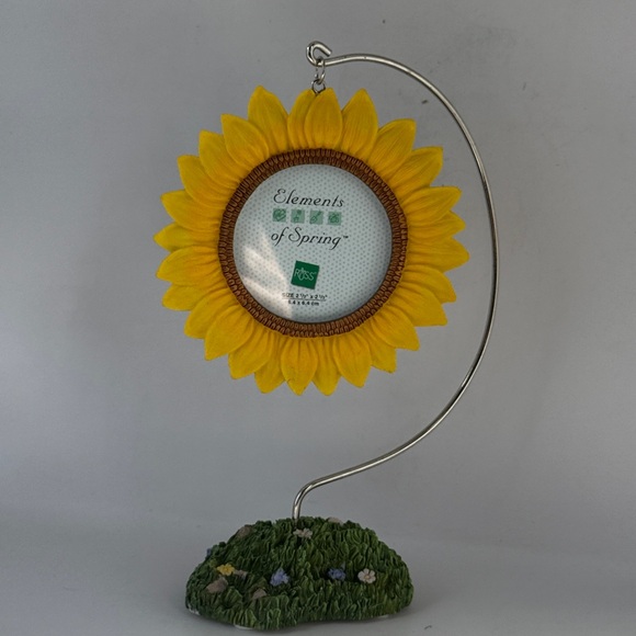 Russ Sunflower Photo Frame - Yellow and Green - Picture 2 of 4